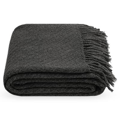 Плед симфония 140х190 см Темно-серый - фото 1 Плед симфония 140х190 см Темно-серый - фото 1