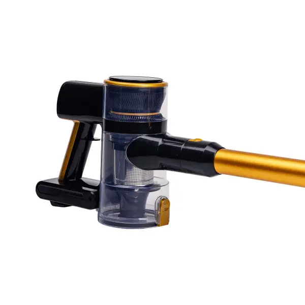 Пылесос вертикальный Sokany SK-13026 колбовый циклонный аккумуляторный 3300 Вт Золотой - фото 2 Пылесос вертикальный Sokany SK-13026 колбовый циклонный аккумуляторный 3300 Вт Золотой - фото 2