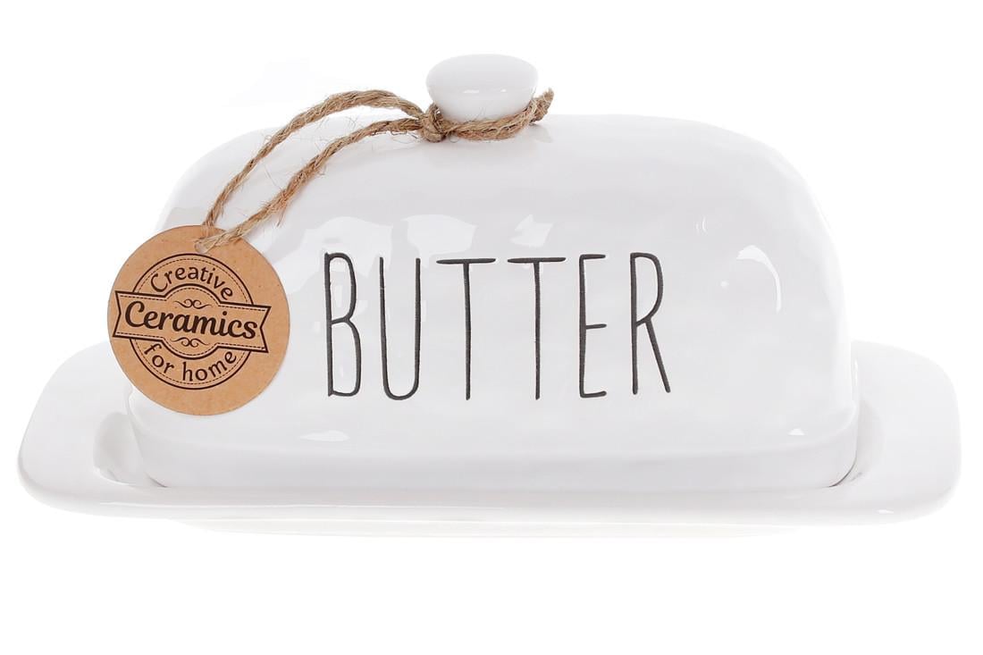 Масленка BonaDi Bianco 979339 белая (100531)