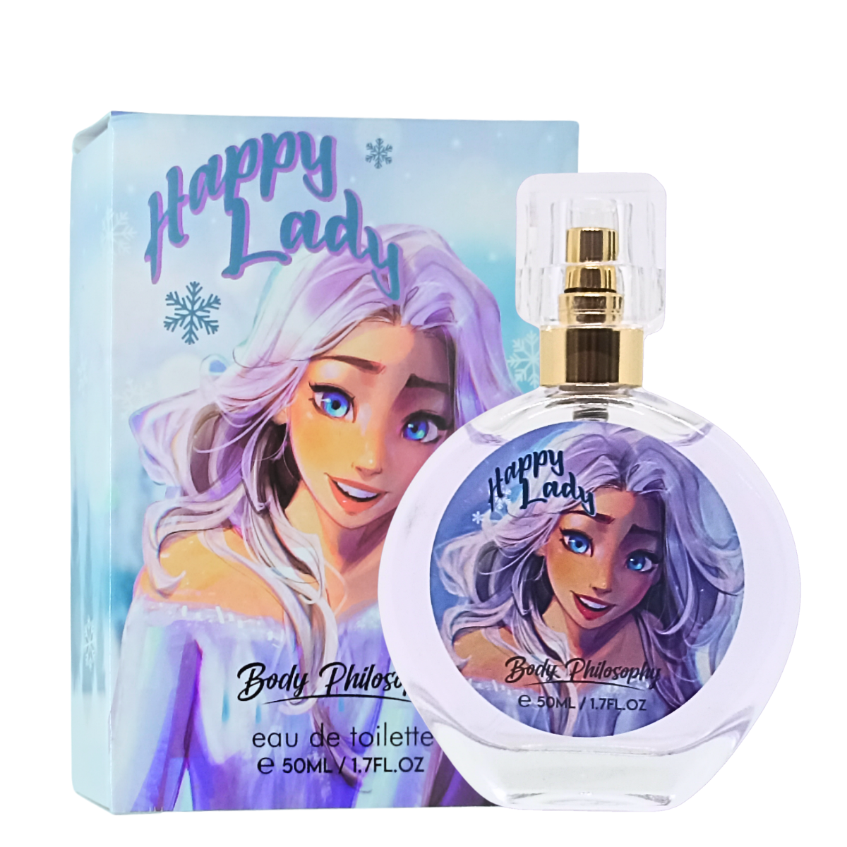 Туалетна вода для дітей від 5-х років Happy Lady 50 мл (B0072-4)