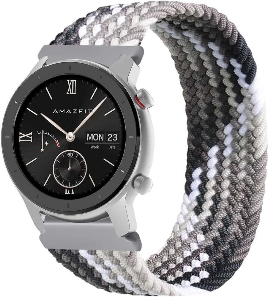 Ремешок Solo Loop Multi для Amazfit GTR 42 мм (145 мм) Black Silver (26292-03)