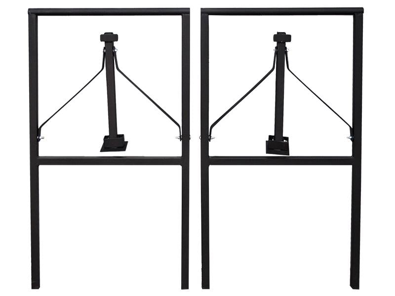 Комплект ніжок до розкладного столу Kompred OL665/0 2 шт. Чорний