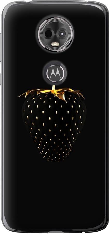 Чехол на Motorola Moto E5 Plus Черная клубника (3585u-1412-42517)