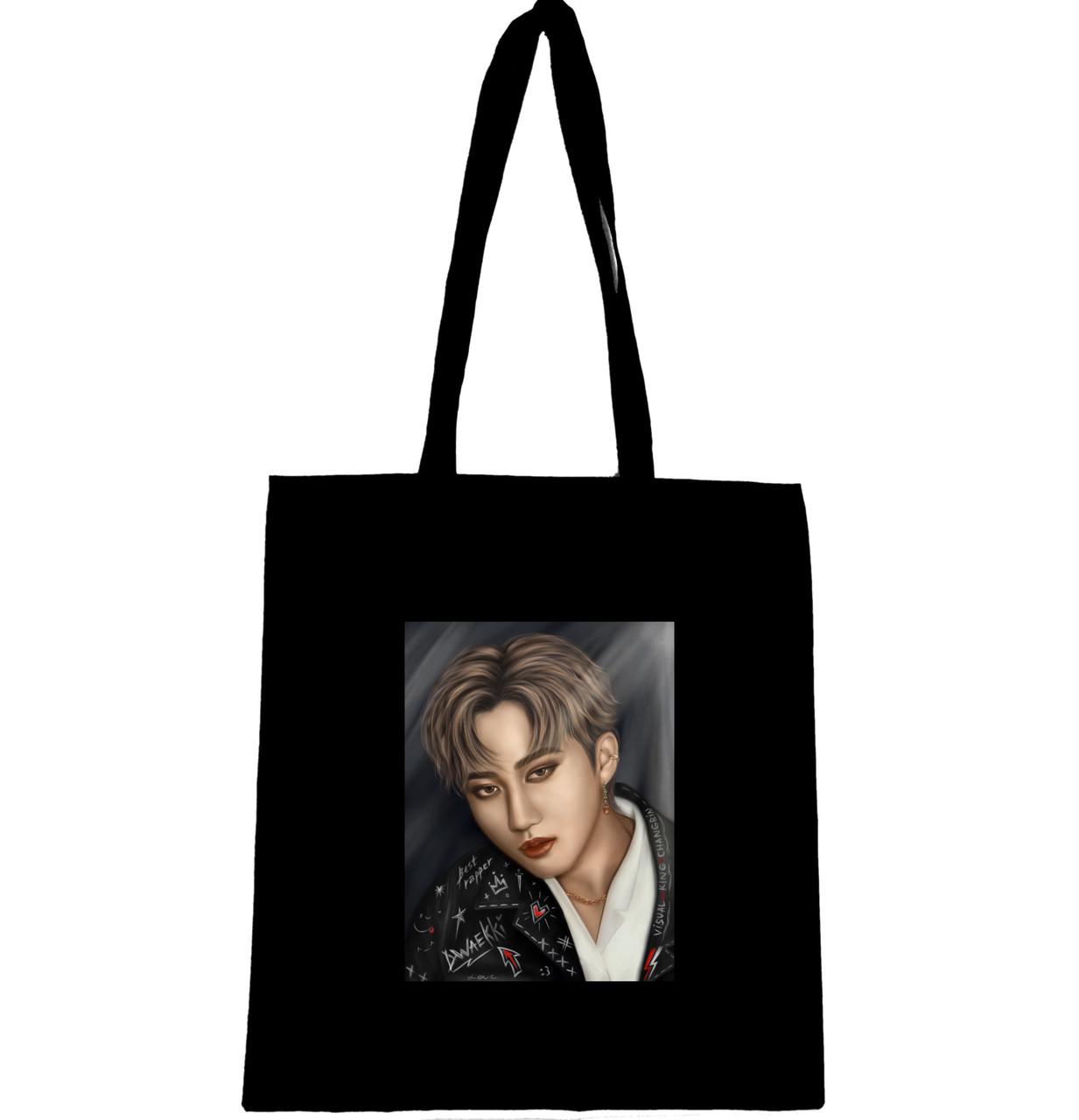 Эко-сумка Stray kids skz rapper сhangbin (461)