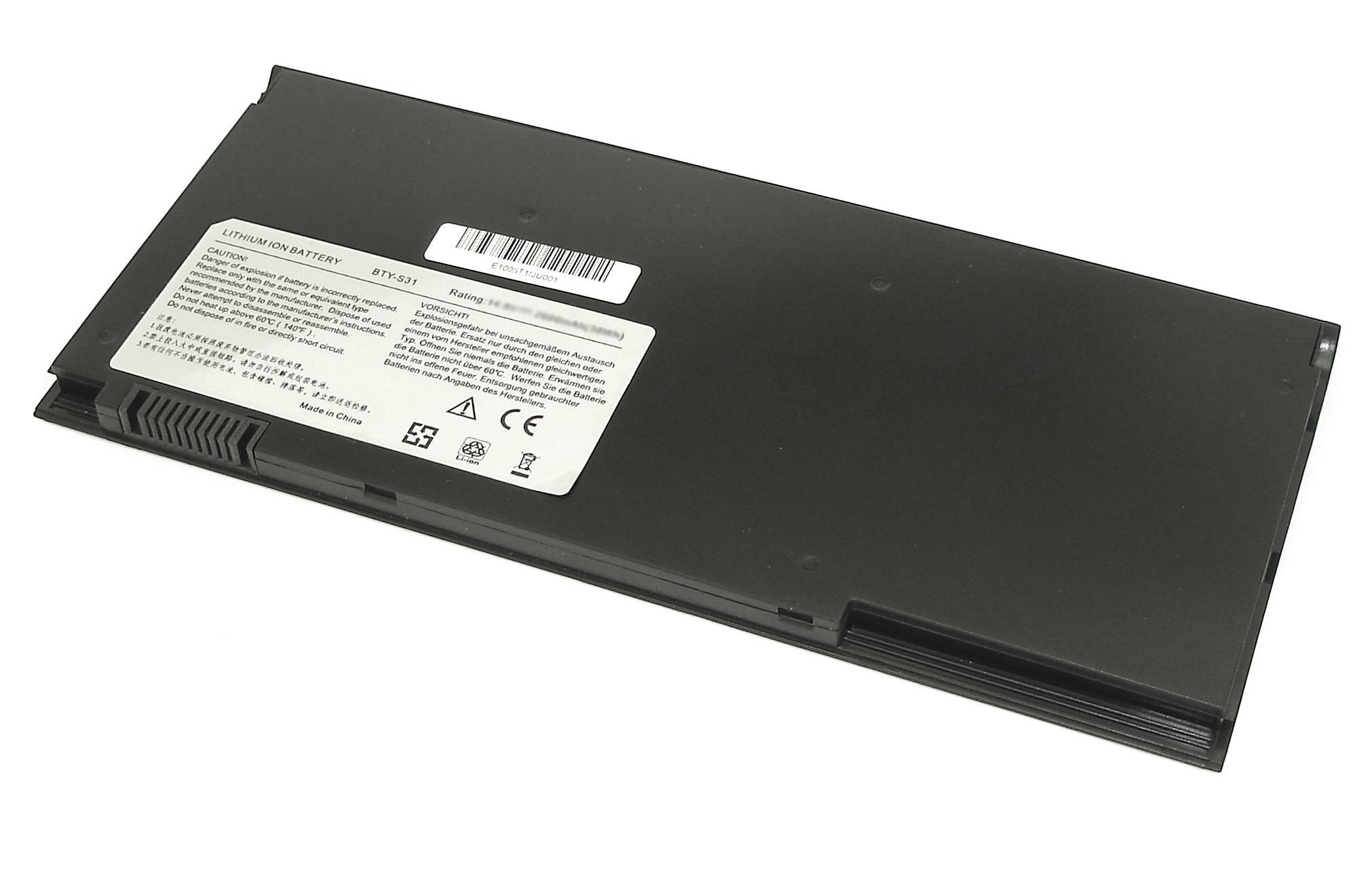Аккумулятор для ноутбука MSI BTY-S31 X340 14,8 V 2150 mAh (006620)