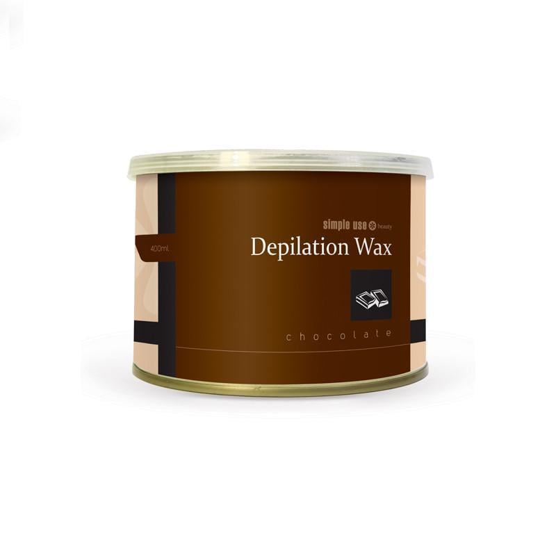 Віск теплий у банці Simple Use Шоколад 400 мл (2155354701)