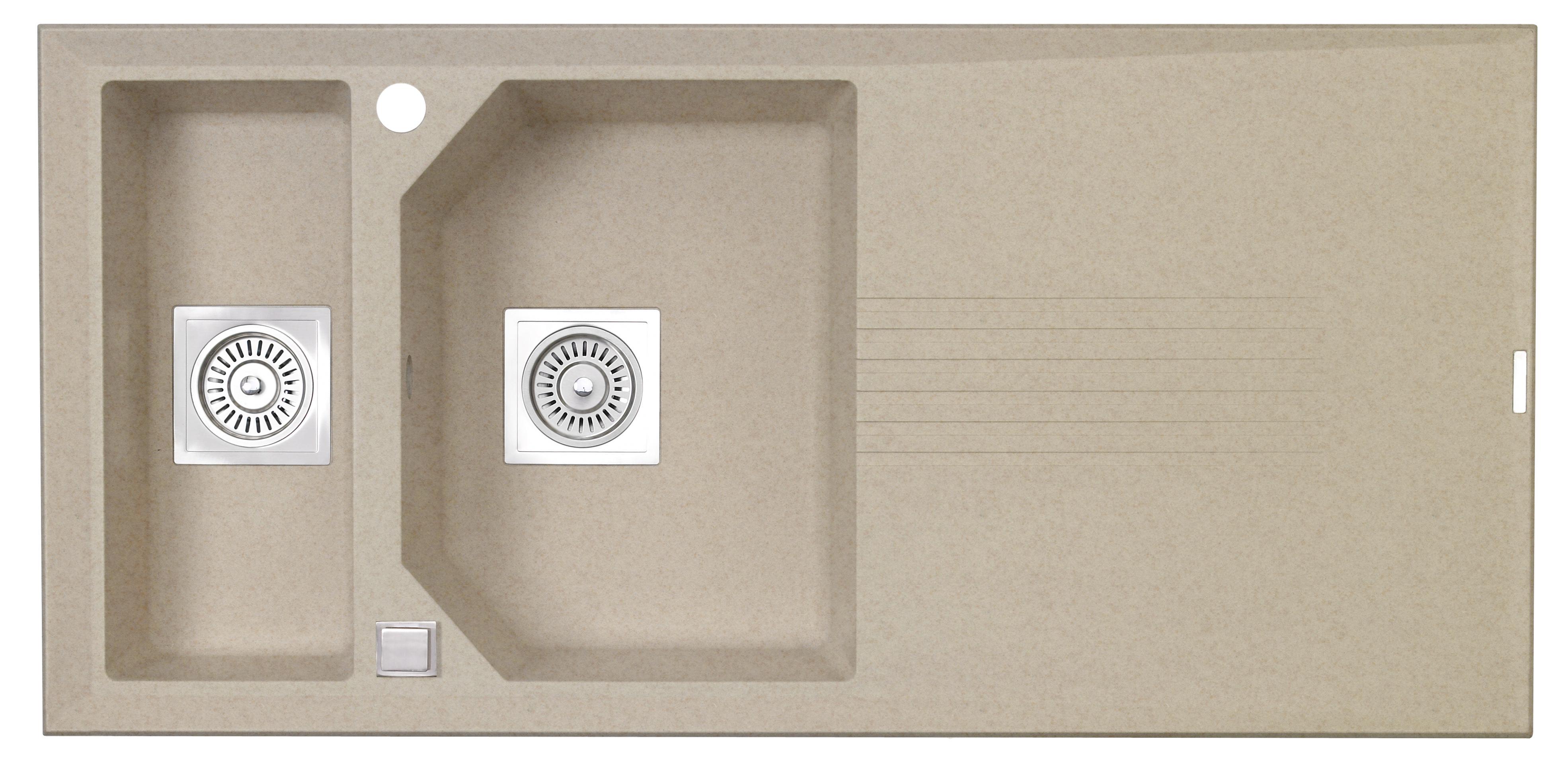 Кухонная мойка LONGRAN HELIX 1.5B Бежевый (2651)