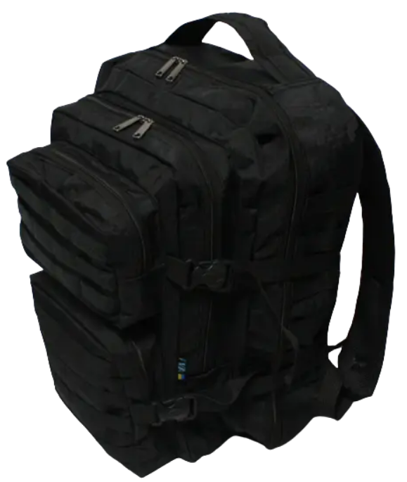 Туристичний рюкзак VA 50 л Чорний (Т1481)