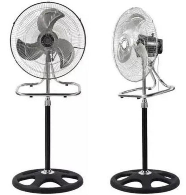 Вентилятор настольный/настенный Alfarid Fan 3в1 с металлическими лопастями и тремя скоростями 150 Вт 130x50 см (2104618620) - фото 4