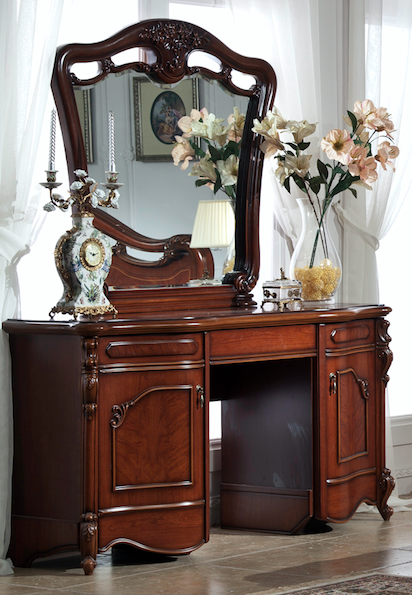 Туалетный стол Joss Дели с зеркалом в стиле Барокко (1824995330)