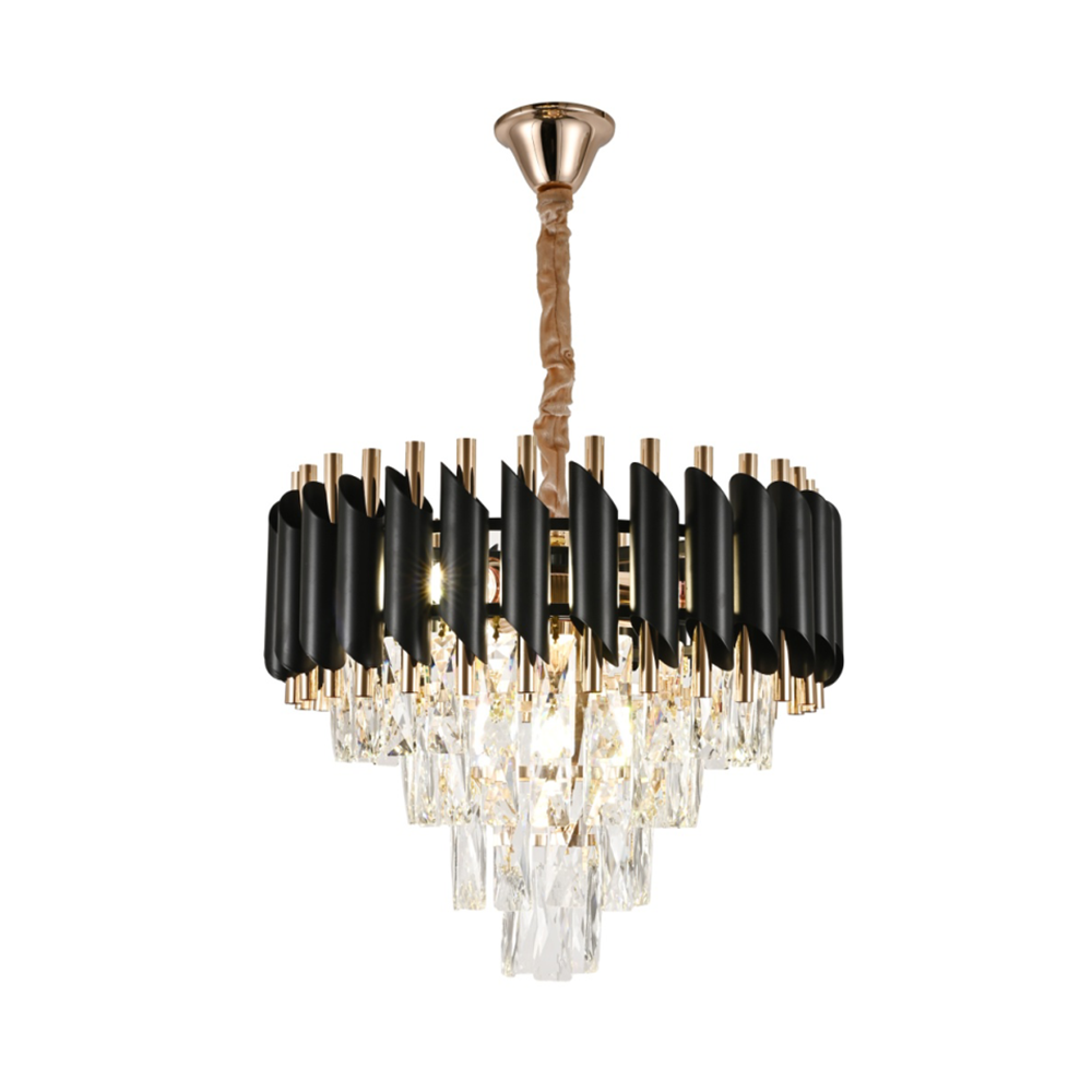 Светильник подвесной Luminaria VALERY 12xE14 R750 Black/Gold (07bf0a94)