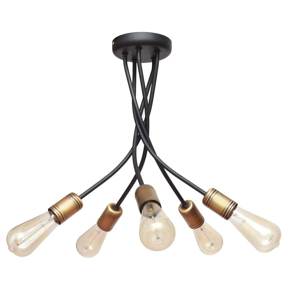 Люстра Harvard 5 Black Bronze (PL-0001830 M/BL/BR)