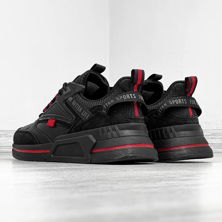 Кросівки чоловічі Baas р. 44 Чорний (7233-1) - фото 3