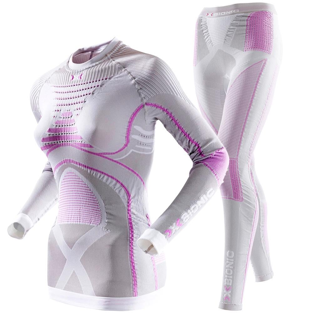 Жіночий комплект термобілизни X-BIONIC Radiactor EVO XS Silver/Fucsia (I020318(19)-S050)