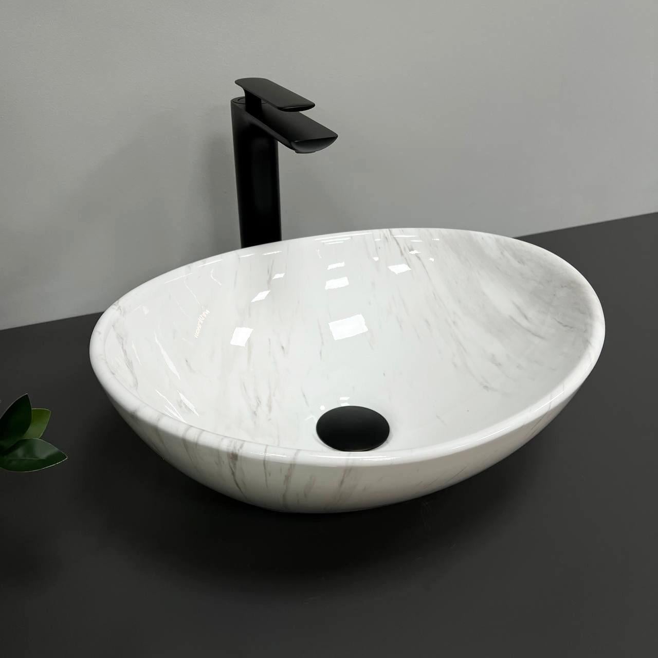 Умывальник накладной VBI PARMA Marble Nature Glossy (2810372620)