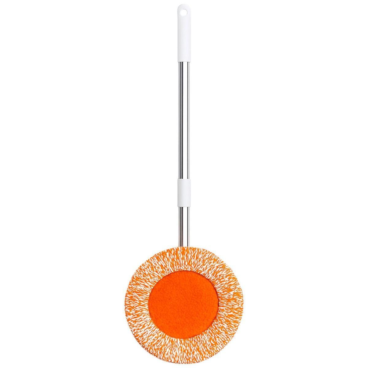 Швабра з телескопічною ручкою та круглою змінною насадкою для збирання плитки/ламінату/лінолеуму (HP-35015-36) Швабра з телескопічною ручкою та круглою змінною насадкою для збирання плитки/ламінату/лінолеуму (HP-35015-36)