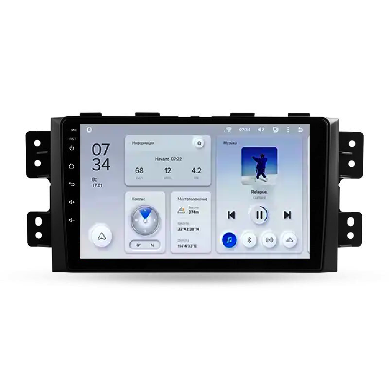 Автомагнитола штатная Teyes X1 для Kia Borrego 2008-2011 Android