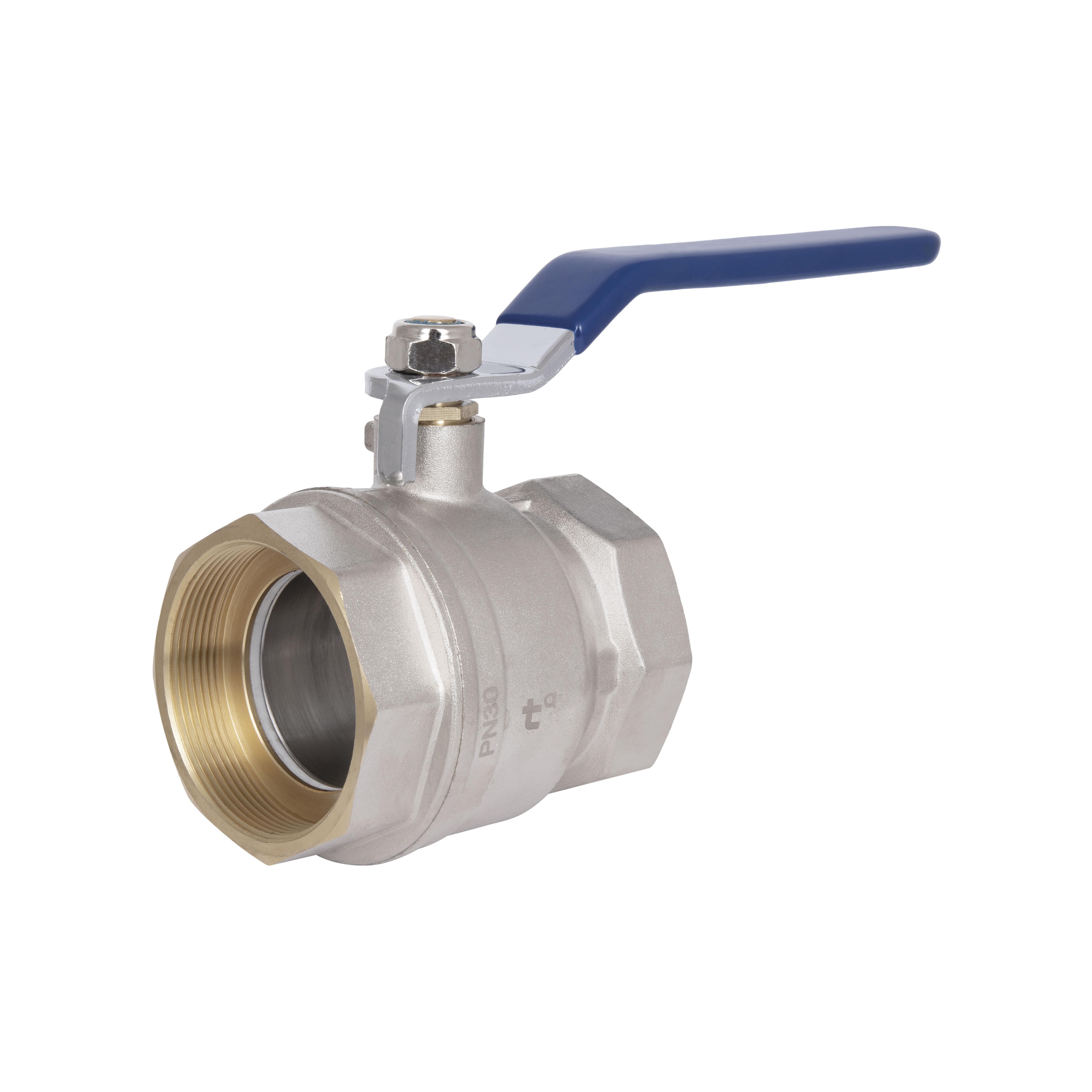 Кран шаровой Thermo Alliance Base 2" 1/2 ВР для воды рычаг (SD600W63)