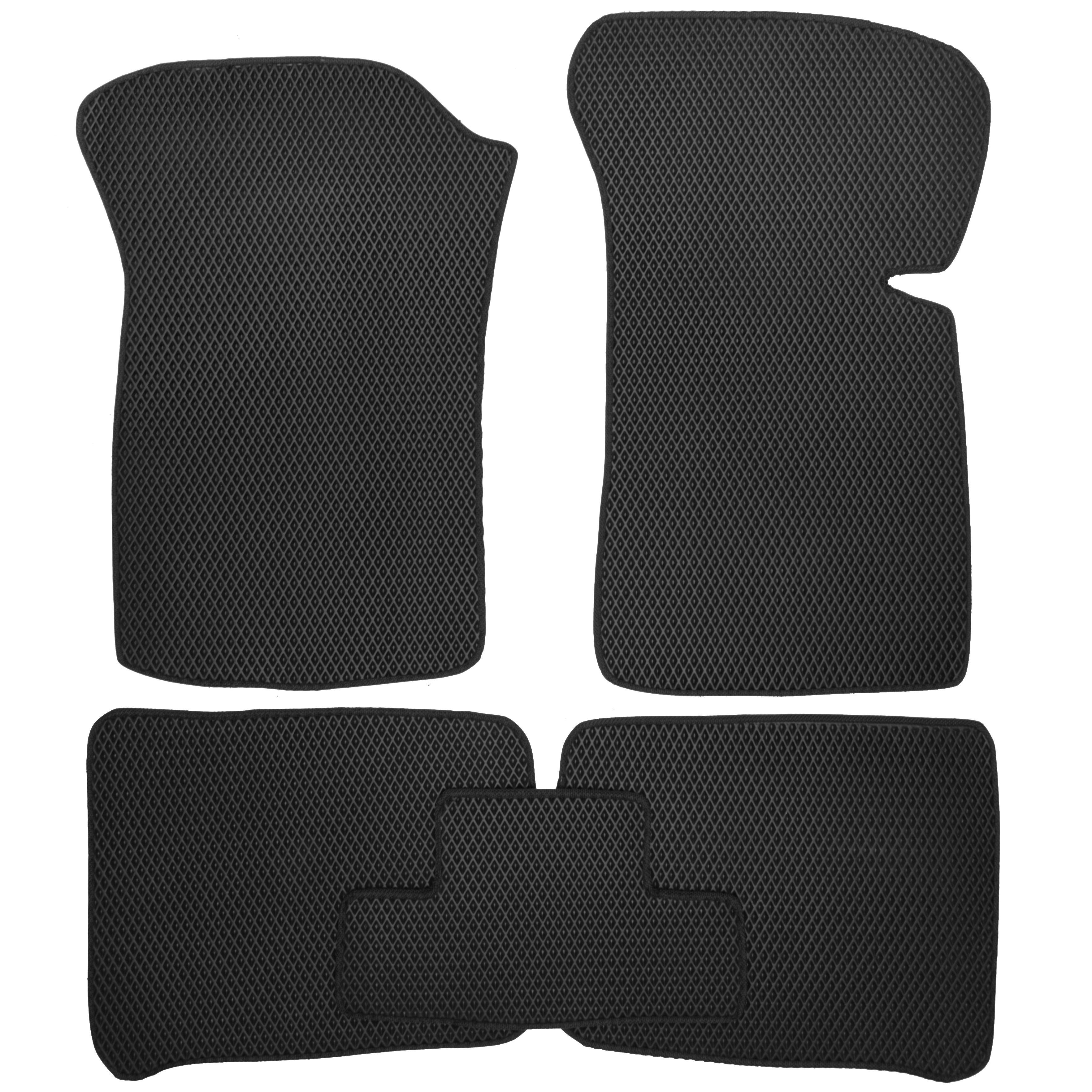 Коврики в салон для Volkswagen Golf II '83-91 EVA-полимерные Черный (150650)