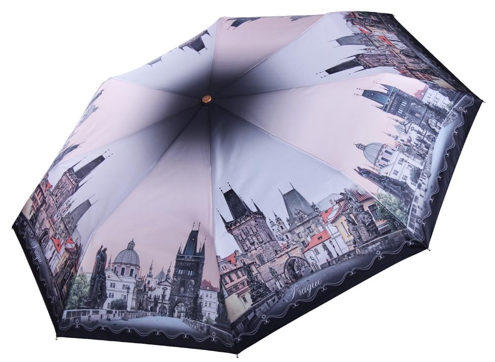 Зонт женский складной Три Слона Прага автомат D 104 мм Multicolor (L3801-1)