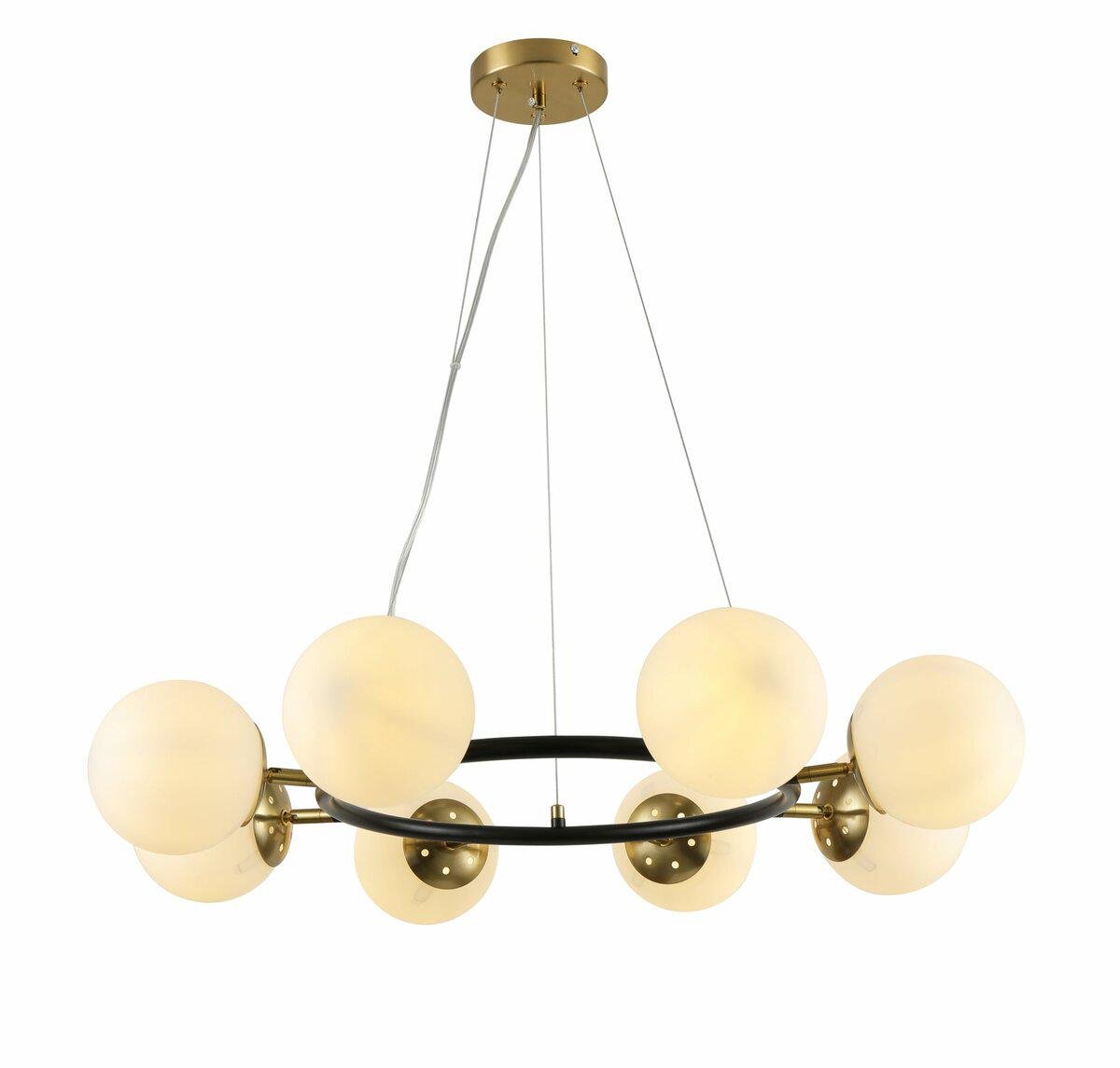 Люстра підвісна 74542/8 CP Matte Black (43873) - фото 2 Люстра підвісна 74542/8 CP Matte Black (43873) - фото 2