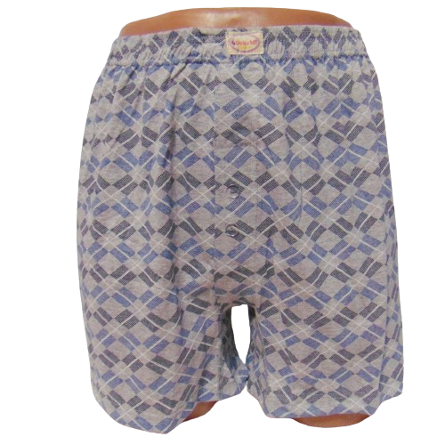 Труси чоловічі Doremi бавовняні 4XL Сірий (312-76-7)