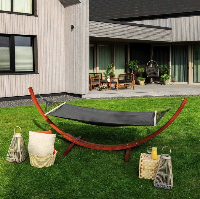 Гамак зі стелажем Di Volio Trevia Графітовий (4928) - фото 4