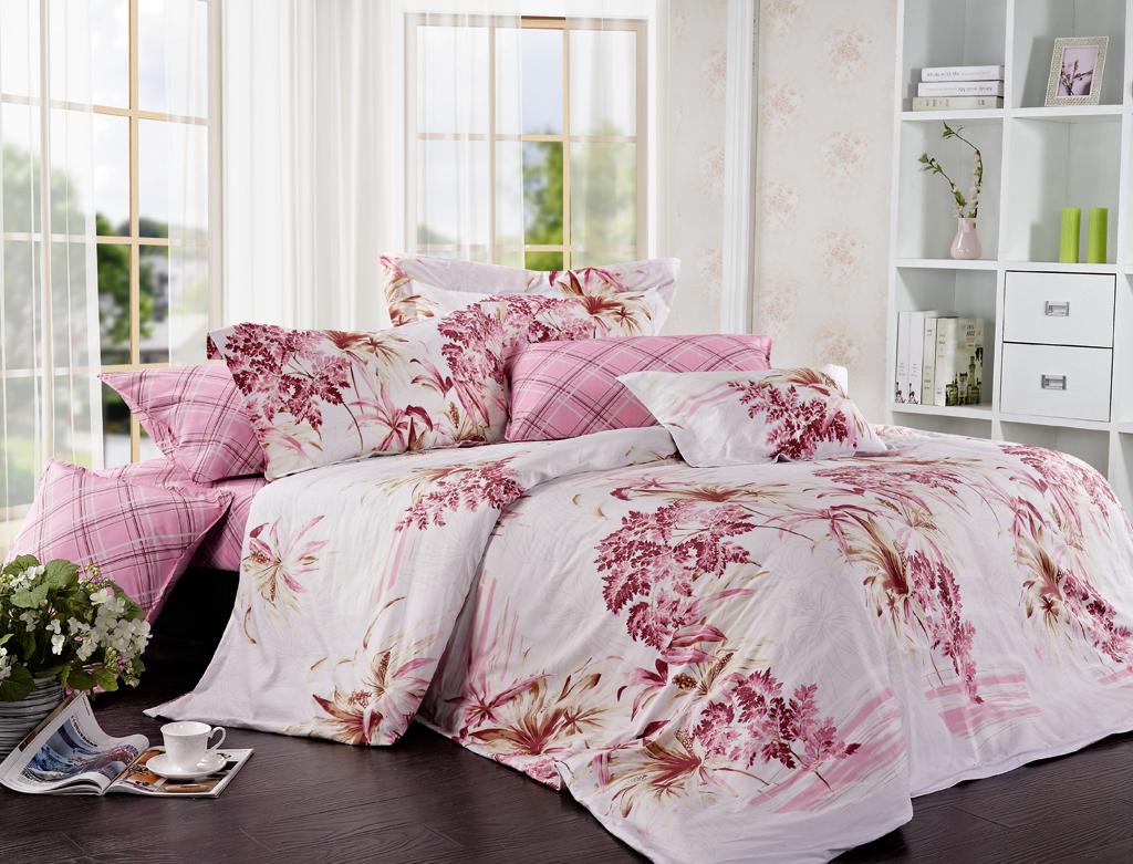 Комплект постельного белья Zastelli FS0048 сатин евро 200х220 см Разноцветный (09438)