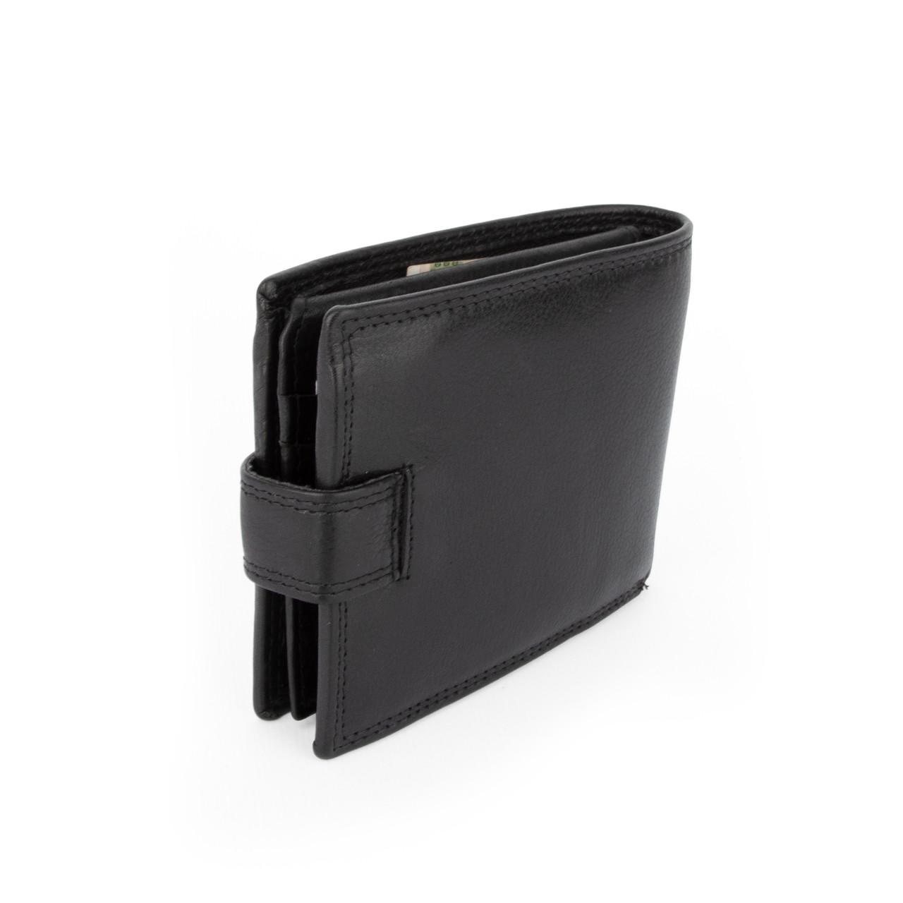 Портмоне мужское кожаное SU822 Virginia Conti на кнопке Черный (2775522047) - фото 3 Портмоне мужское кожаное SU822 Virginia Conti на кнопке Черный (2775522047) - фото 3