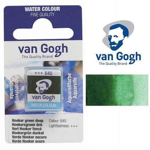 Акварельная краска Van Gogh кювета 1,5 мл 645 Хукера зеленая темная (20866451) Акварельная краска Van Gogh кювета 1,5 мл 645 Хукера зеленая темная (20866451)