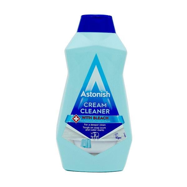 Крем-очисник Astonish Bleach Cream Cleaner від складних забруднень з відбілювачем 500 мл - фото 1