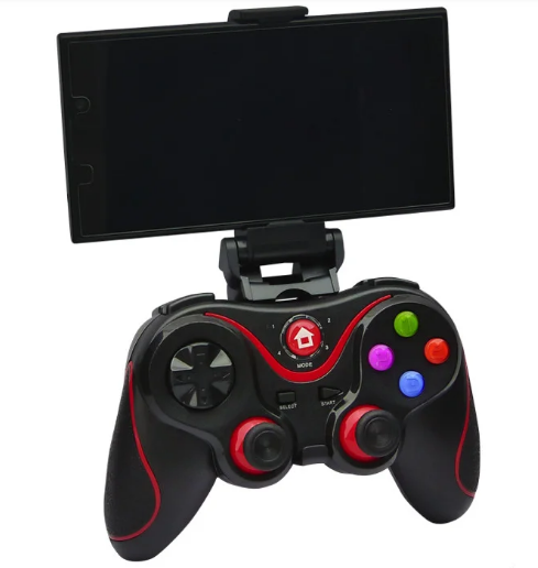 Джойстик игровой Controller V8 с поддержкой Bluetooth для PC/Android/iOS Черный (15468125) - фото 3