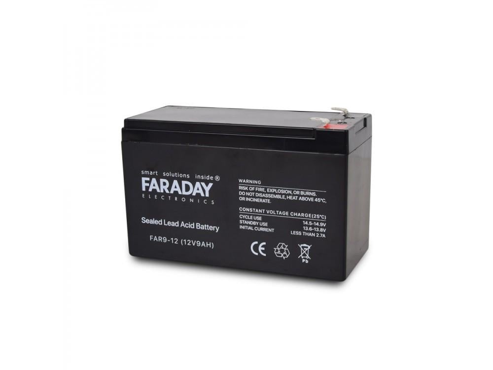 Аккумулятор 12В 9 Ач для ИБП Faraday Electronics FAR9-12