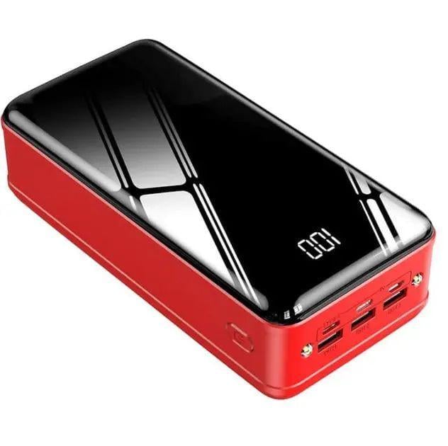 Повербанк 50000 mAh Li-Pol с фонариком Красный (opt-105594) Повербанк 50000 mAh Li-Pol с фонариком Красный (opt-105594)
