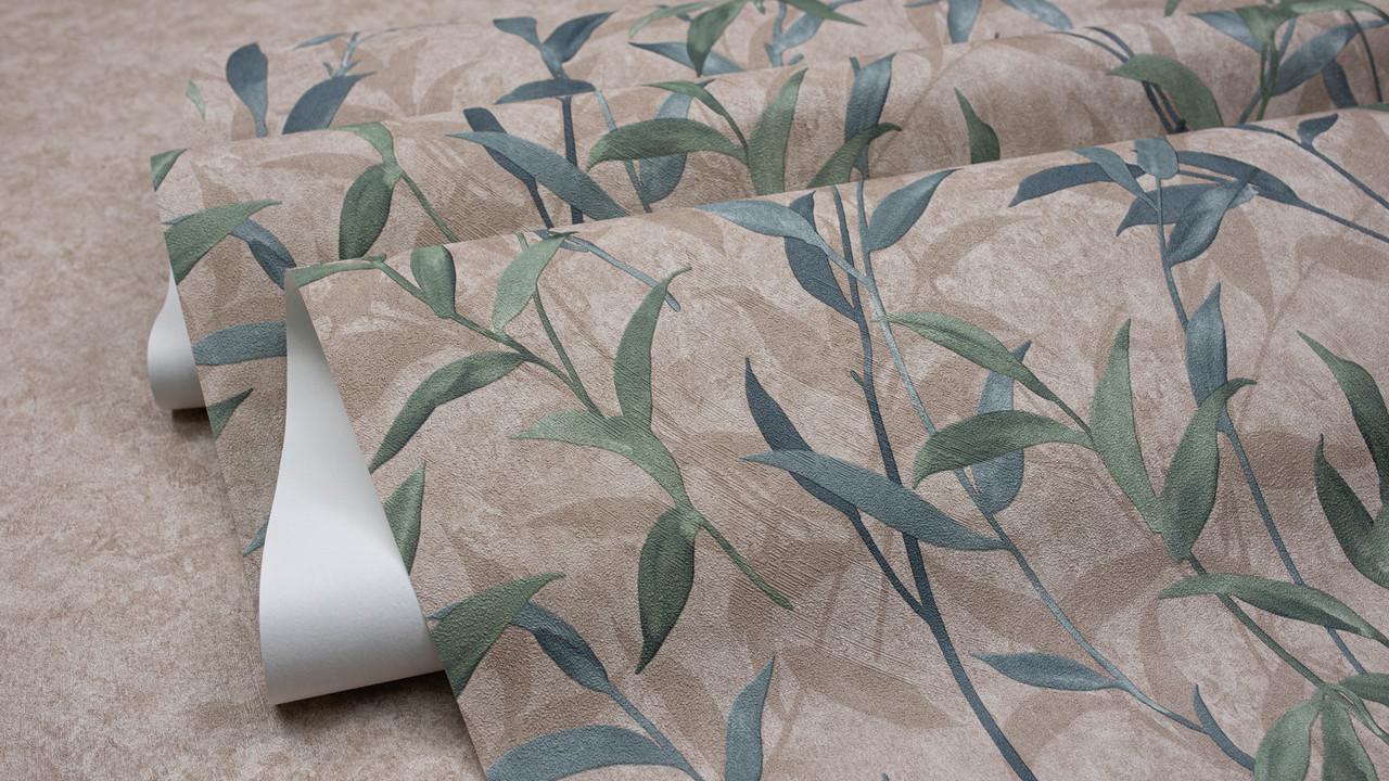 Обои флизелиновые Sintra Liana 250549 Декор винил горячего тиснения 1,06х10,05 м Коричневый