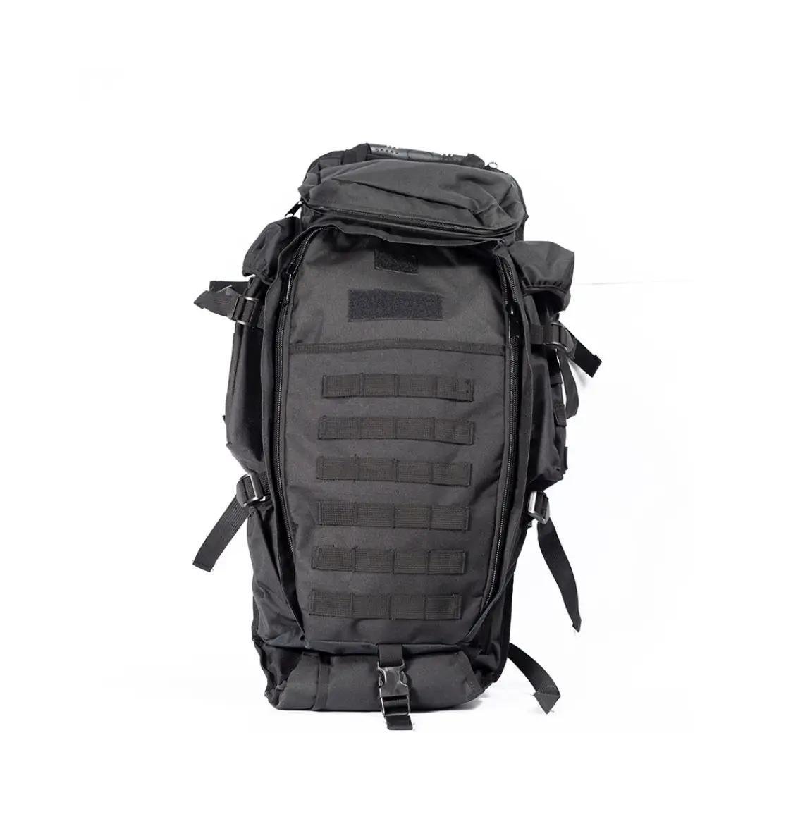 Рюкзак с системой крепления MOLLE водостойкий 70 л Черный (PLT-028-7)