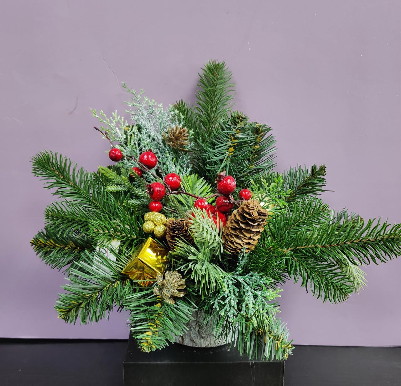 Композиция новогодняя 30x35 см (3010.033) Композиция новогодняя 30x35 см (3010.033)