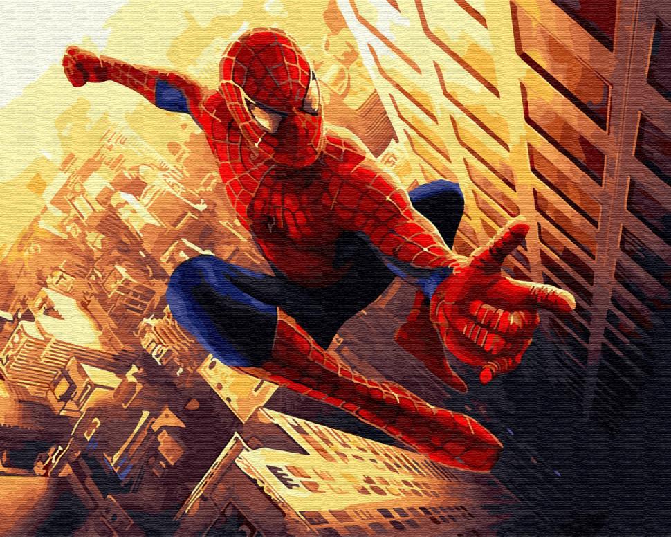 Картина по номерам Brushme Спайдэр-мен (GX28928) Картина по номерам Brushme Спайдэр-мен (GX28928)