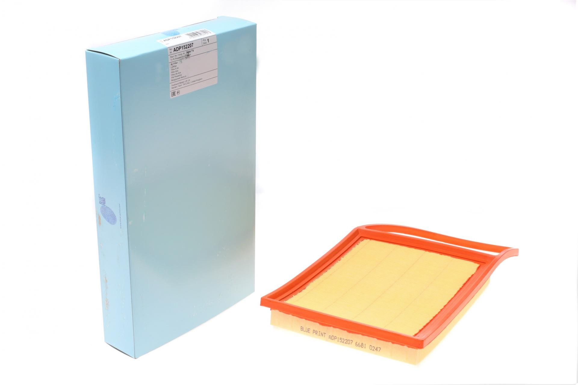 Фильтр воздушный BLUE PRINT для Citroen Berlingo/Peugeot Partner 1,4-1,6HDI 10- (ADP152207)