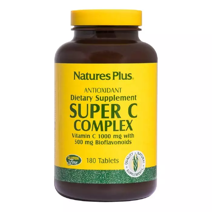 Супер комплекс витамина С Nature's Plus 1000 мг 180 таблеток (NTP2478)