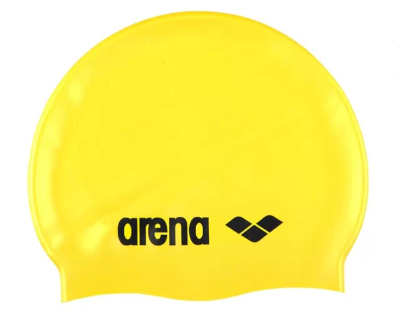 Шапка для плавания Arena CLASSIC SILICONE Unisex OSFM Желтый (3468334550498)