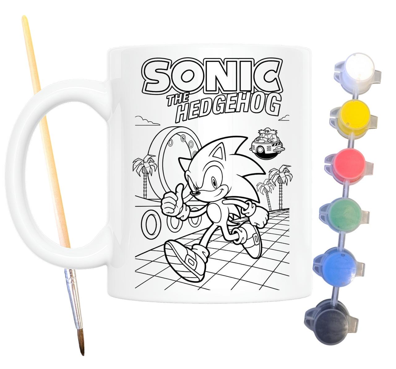 Набор для творчества Кружка-раскраска Соник (КР0227)