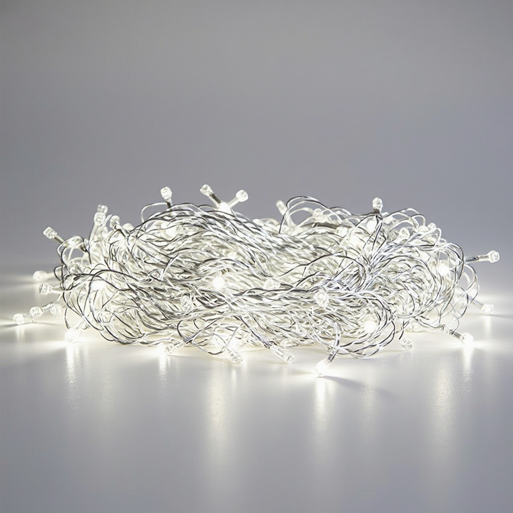 Гирлянда-штора новогодняя сетевая 3х3 м 192LED Белый (ZWM33192LEDW) - фото 5 Гирлянда-штора новогодняя сетевая 3х3 м 192LED Белый (ZWM33192LEDW) - фото 5