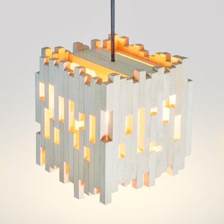 Подвесной светильник из дерева Тарпон Зефир (ЛЮС-004720)