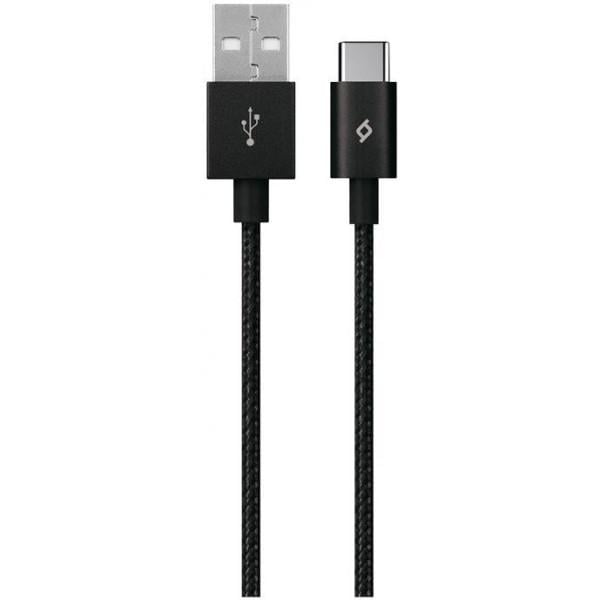 Кабель Ttec USB-Type-C AlumiCable XL 2м Black (2DK23S)