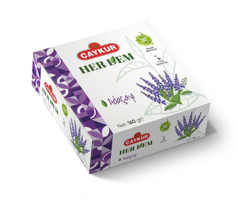 Чай турецкий CAYKUR Herdem Шалфей 100 пакетов 160 г (014129) - фото 2 Чай турецкий CAYKUR Herdem Шалфей 100 пакетов 160 г (014129) - фото 2