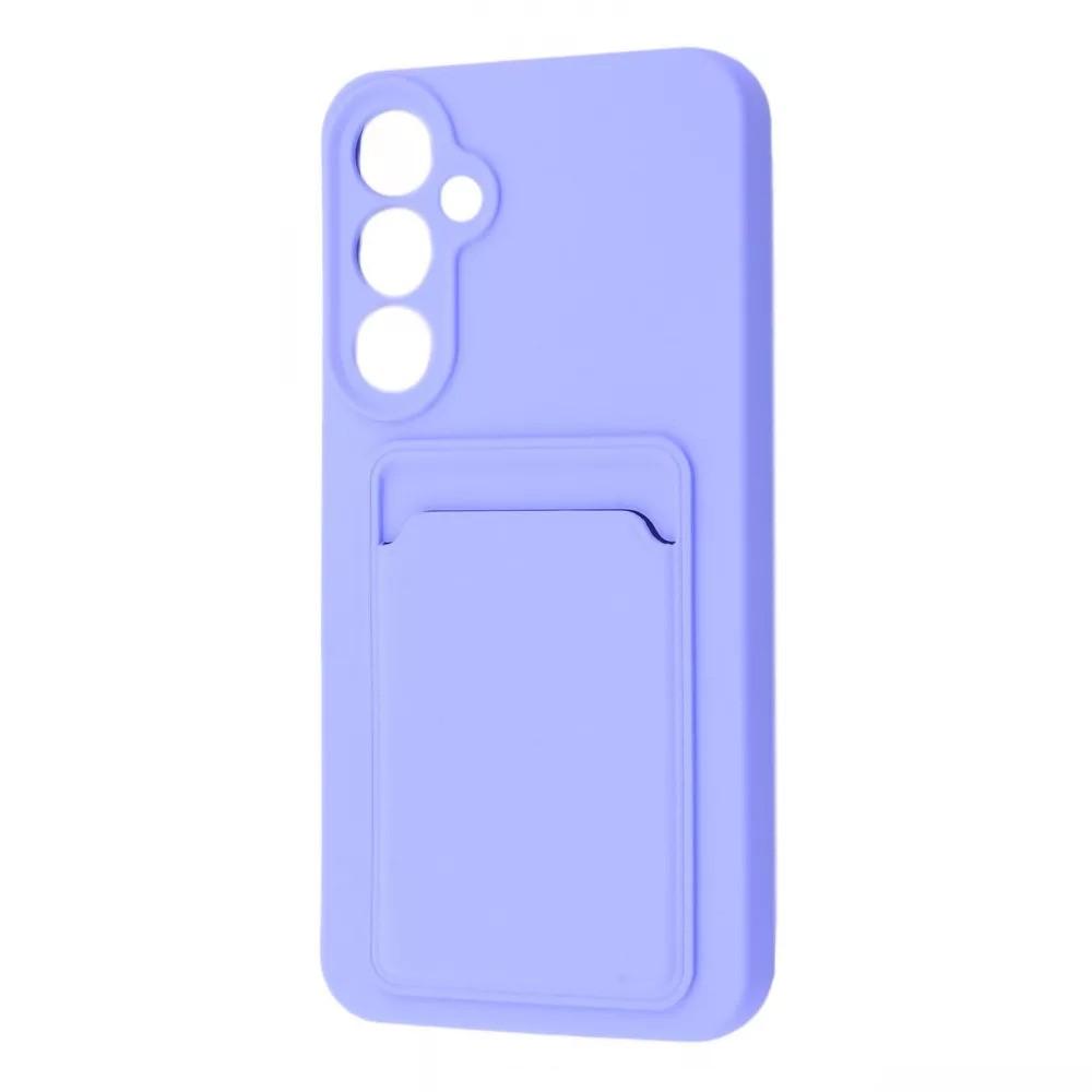 Чехол-накладка для телефона WAVE Colorful Pocket Samsung Galaxy A35 Light purple