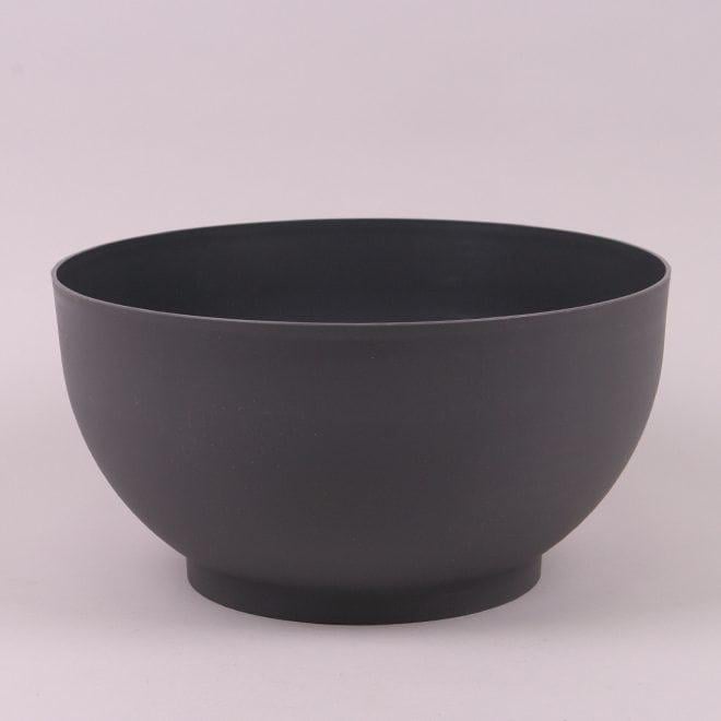 Горшок пластмассовый Flora Misa Satina 82834 39 см Антрацитовый (DR015273)