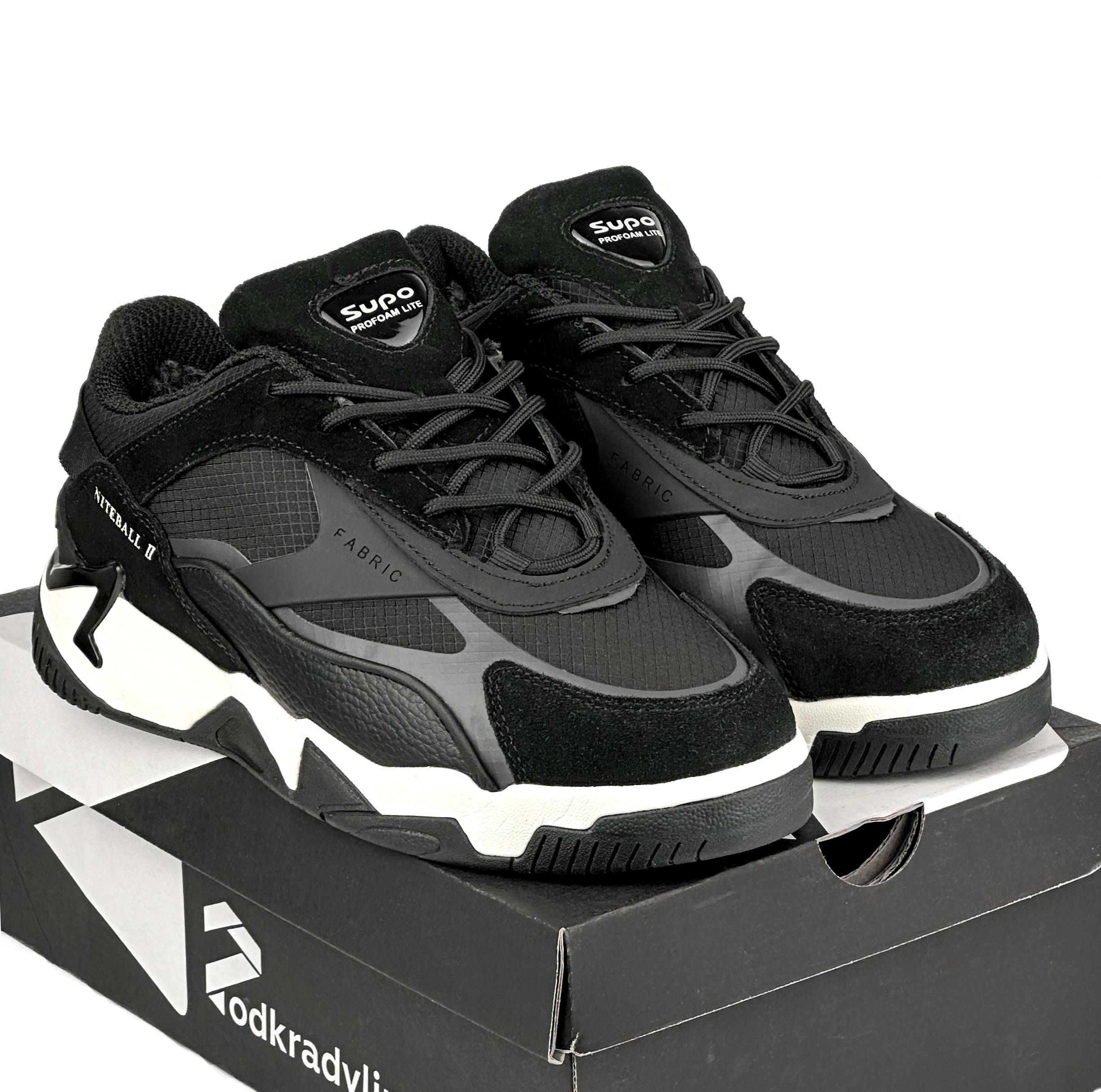 Кросівки чоловічі Supo зимові р. 43 Чорний (2659-5) - фото 2