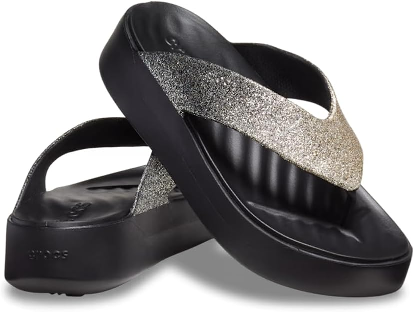 В'єтнамки жіночі Crocs Getaway Platform Flip Chunky Glitter р. 42-43 Чорний (23637) В'єтнамки жіночі Crocs Getaway Platform Flip Chunky Glitter р. 42-43 Чорний (23637)